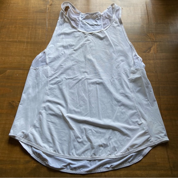 Zyia Active White Panel Mesh Tank-Size Small - Picture 5 of 8